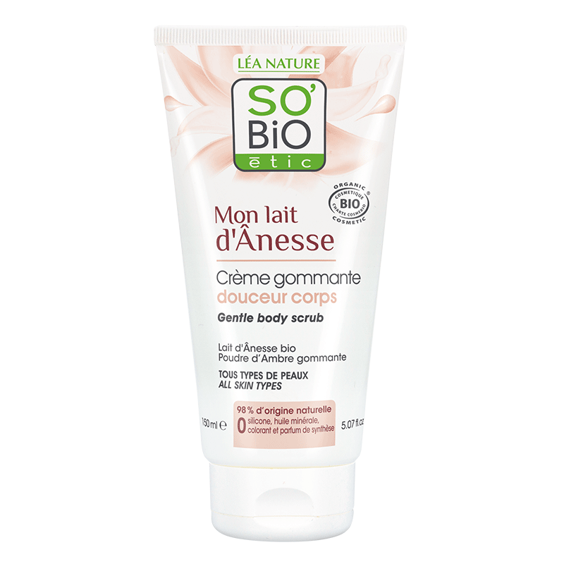 SO'BIO ETIC MON LAIT D'ANESSE crème gommage douceur | 150 ml