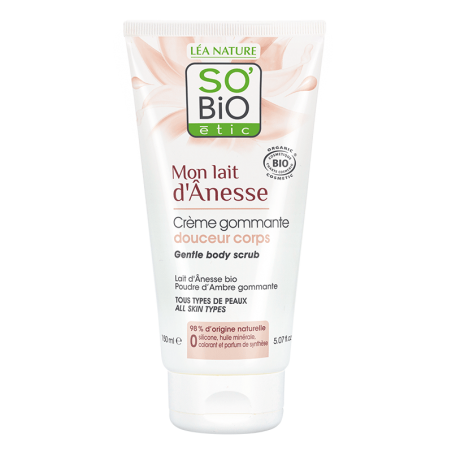 SO'BIO ETIC MON LAIT D'ANESSE crème gommage douceur | 150 ml