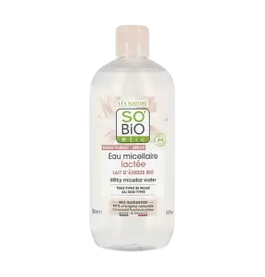 SO'BIO ETIC MON LAIT D'ANESSE eau micellaire lactée | 500 ml