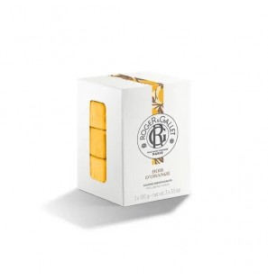 ROGER & GALLET BOIS D'ORANGE coffret savons bienfaisants| 300 G