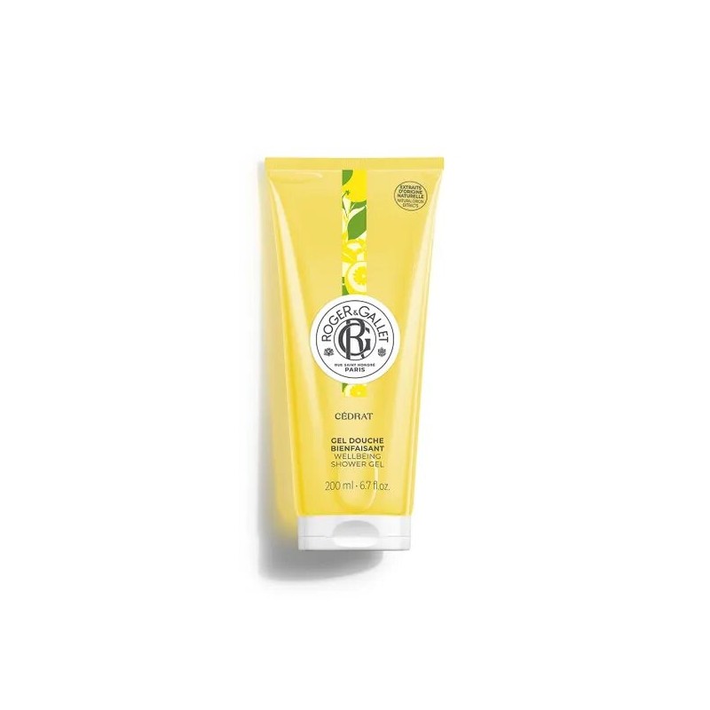 ROGER & GALLET CÉDRAT gel douche bienfaisant | 200 ml