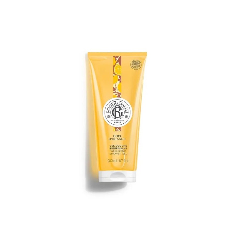 ROGER & GALLET BOIS D'ORANGE gel douche bienfaisant | 200 ml