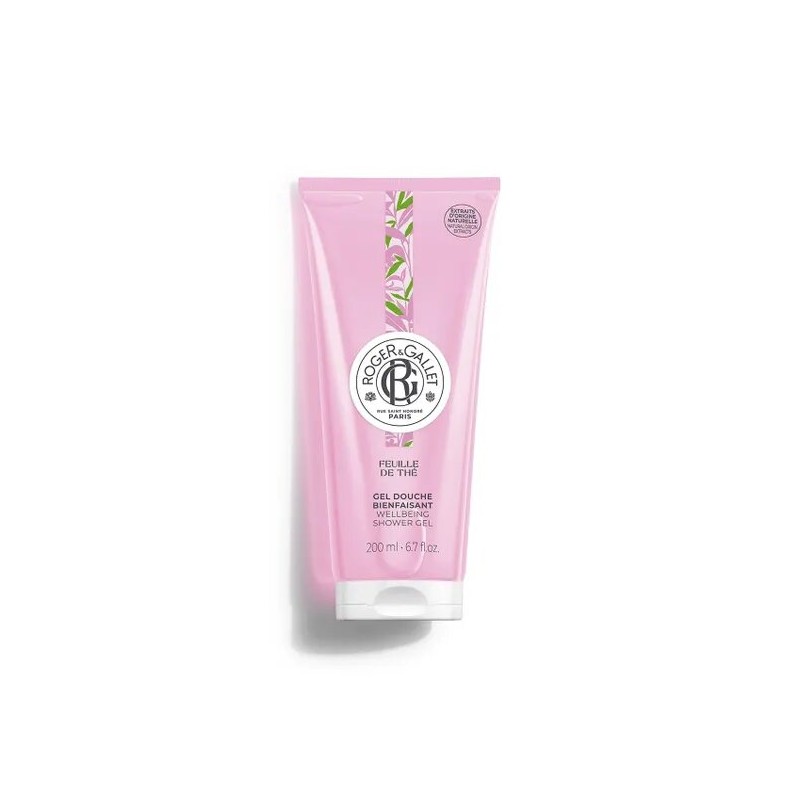 ROGER & GALLET FEUILLE DE THE gel douche bienfaisant | 200 ml