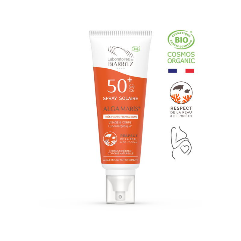 BIARRITZ ALGAMARIS spray solaire spf 50 | 100 ml BIARRITZ ALGAMARIS spray solaire spf 50 | 100 ml
