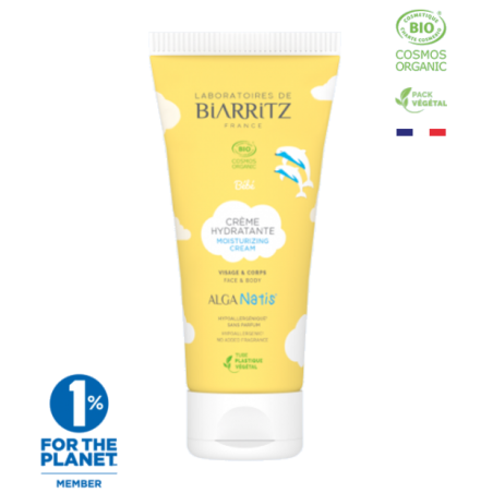 BIARRITZ BEBE crème hydratante Bio | 100 ml