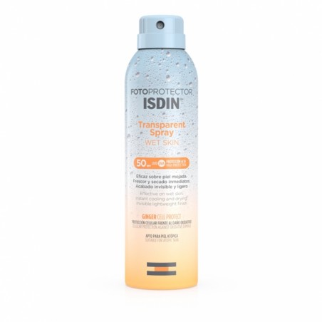 ISDIN FOTOPROTECTEUR Transparent Spray Wet Skin spf 50+ | 200 ml