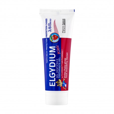 ELGYDIUM KIDS dentifrice 3-6 ans Fraise Givrée | 50 ml