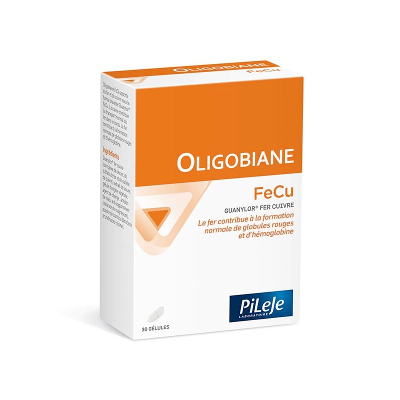 PILEJE Oligobiane FeCu | 30 gélules