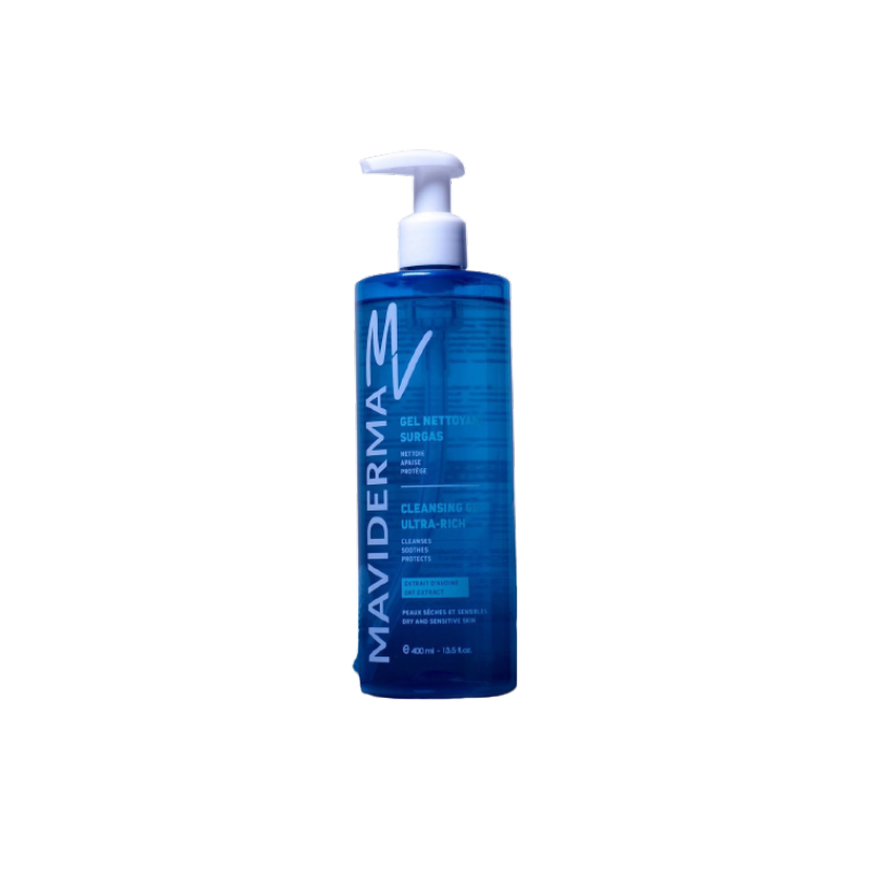 MAVIDERMA gel nettoyant surgras | 400 ml