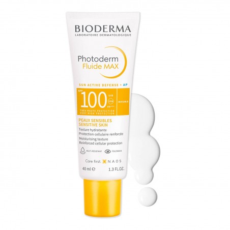 BIODERMA PHOTODERM FLUIDE MAX INVISIBLE SPF 100 40ML