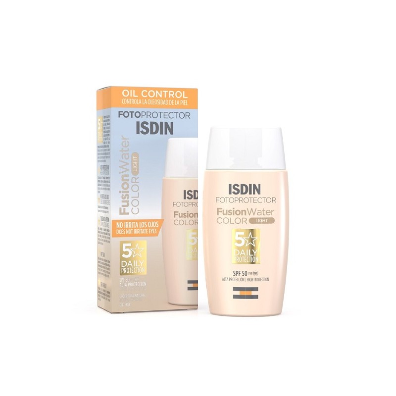 ISDIN FOTOPROTECTOR fusion water Color Light SPF50 | 50 ml