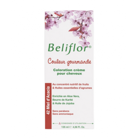 BELIFLOR COLORATION CRÈME GOURMANDE N°42 MIEL D'ACACIA