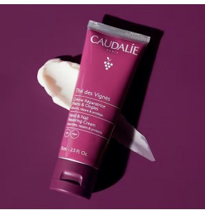 CAUDALIE Thé des Vignes Crème Réparatrice Mains et Ongles 75ML