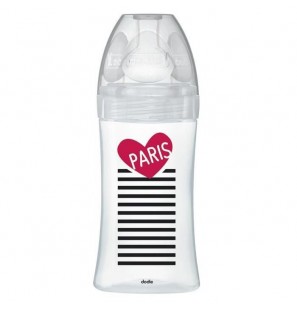 DODIE biberon Sensation+ Paris Verre 0-6M | 270 ml