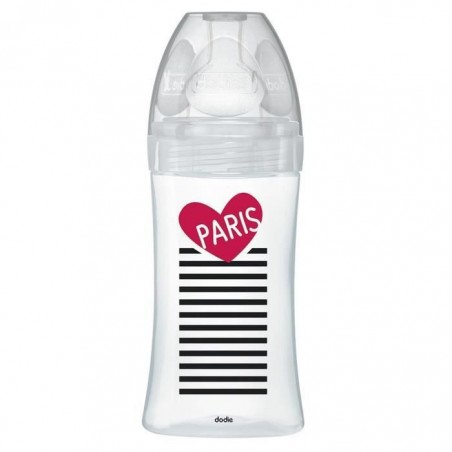 DODIE biberon Sensation+ Paris Verre 0-6M | 270 ml