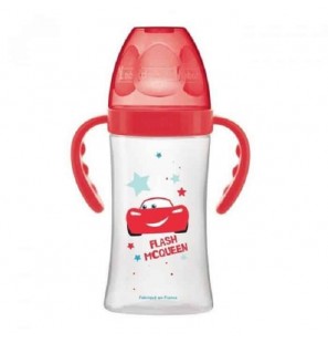 DODIE biberon initiation+ Anses Cars Rouge +6M | 270 ml