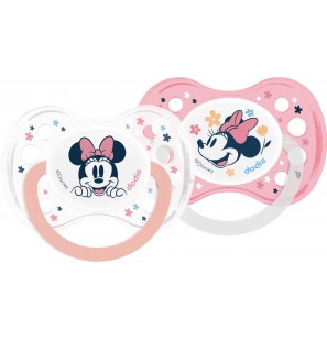 DODIE DUO SUCETTES ANATOMIQUES MINNIE +6MOIS