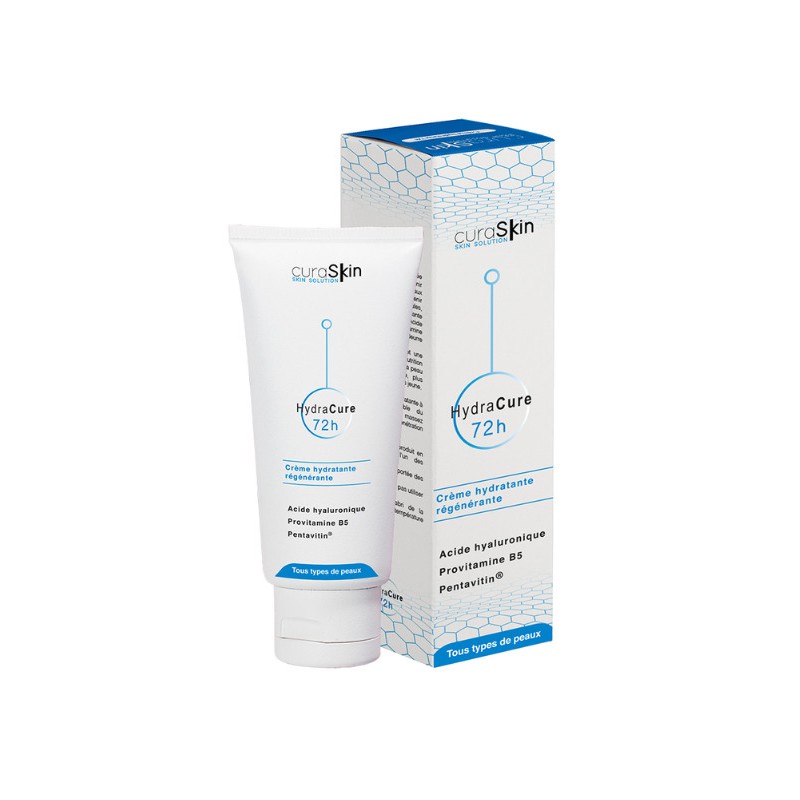 Curaskin Hydracure Crème Hydratante 72H 50ml