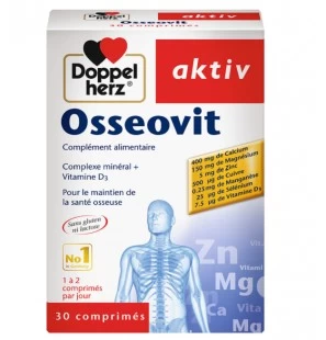 DOPPEL HERZ AKTIV Osseovit | 30 Comprimés