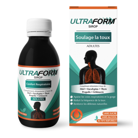 ULTRAFORM sirop Confort Respiratoire Adulte | 125 ml