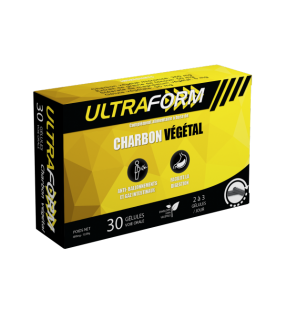 ULTRAFORM CHARBON VEGETAL 30 GELULES