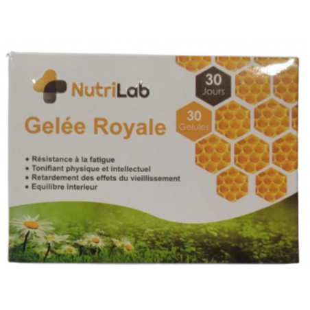 NUTRILAB GELEE ROYALE 30 GELULES