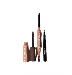 ABSOLUTE NEW YORK ULTIMATE BROW KIT REF STM-MEBK4