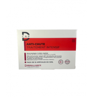 D-CAP AMPOULES TRAITEMENT INTENSIF ANTI-CHUTE 12*10ML