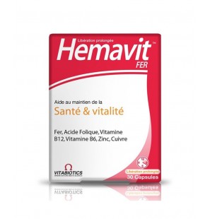 HEMAVIT FER CAPSULE 30CP