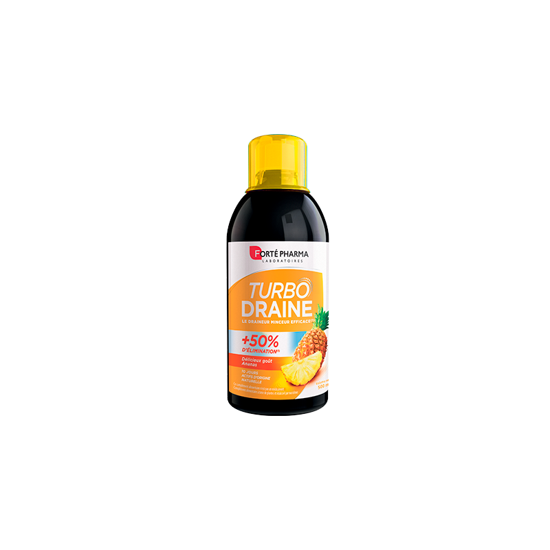 FORTÉ PHARMA Turbo Draine goût Ananas | 500 ml