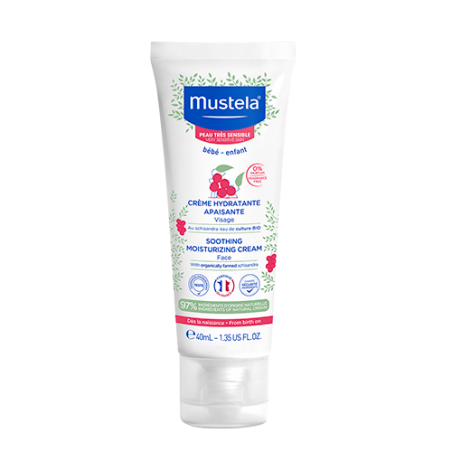 MUSTELA crème hydratante apaisante peaux très sensibles 40ml