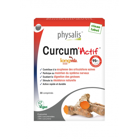 PHYSALIS CURCUM'ACTIF B30 COMPRIME