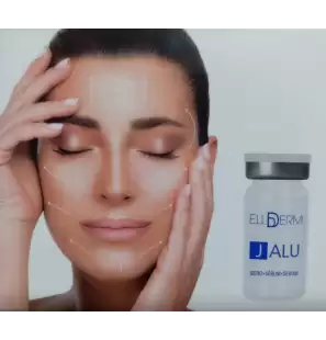 ELLDERM JALU BOOST 100% Acide hyaluronique sérum visage concentré | 5 ampoules