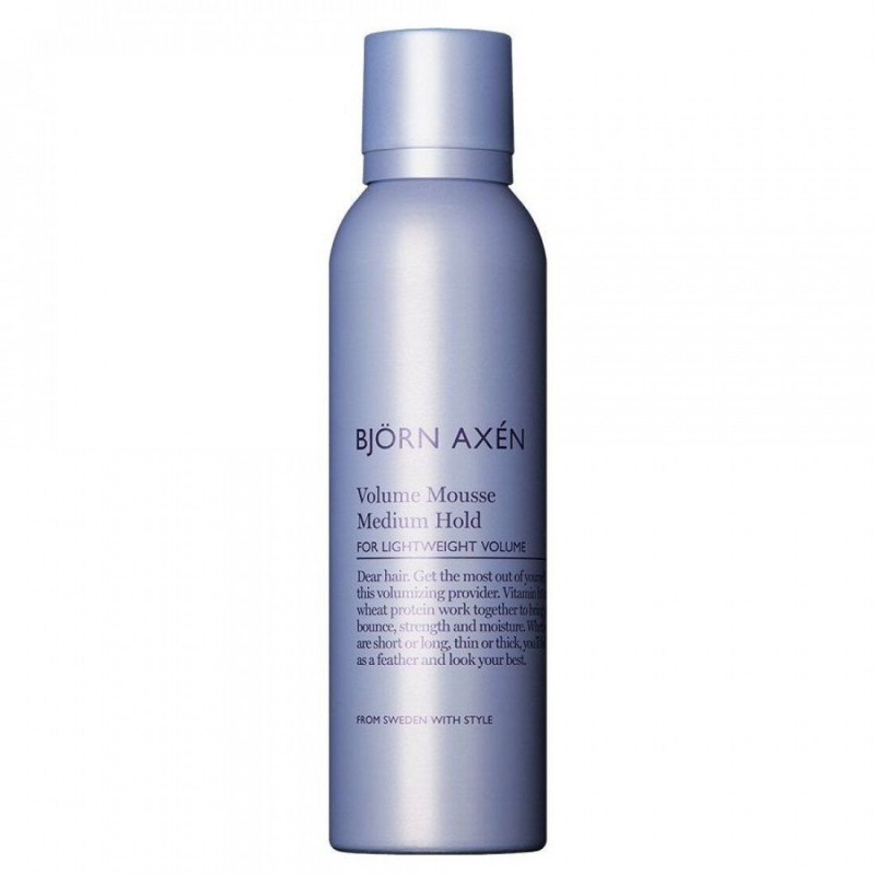 BJORN AXEN Volume Mousse Medium Hold 200 ml