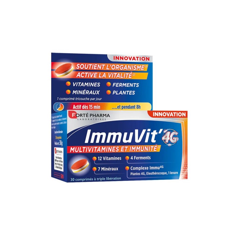 FORTE PHARMA IMMUVIT'4G  | 30 comprimés