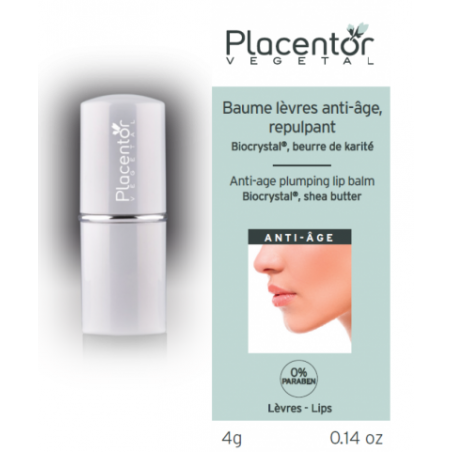 Placentor végétal baume à lèvres anti-âge repulpant