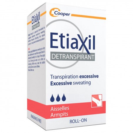 ETIAXIL Détranspirant Peaux Normales aisselles Roll-on | 15ml