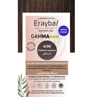 ERAYBA COLORATION HYDRATANTE  PERMANENTE CHATAIN NATUREL N°4