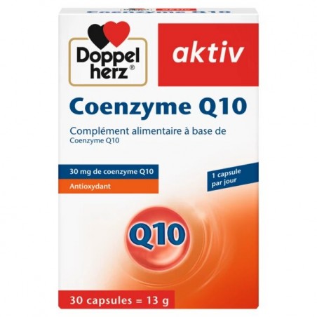 DOPPELHERZ AKTIV Coenzyme Q10 30 Capsules