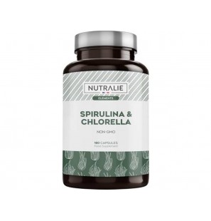 Nutralie Spirulina et Chlorella | 180 Capsules