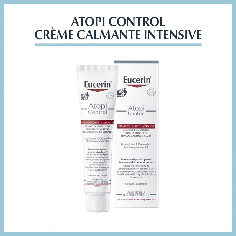 EUCERIN ATOPICONTROL CRÈME CALMANTE INTENSIVE 40ML EUCERIN ATOPICONTROL CRÈME CALMANTE INTENSIVE 40ML