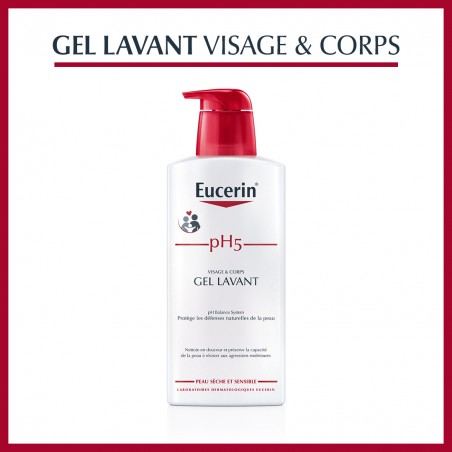 EUCERIN GEL LAVANT PH5 400ML