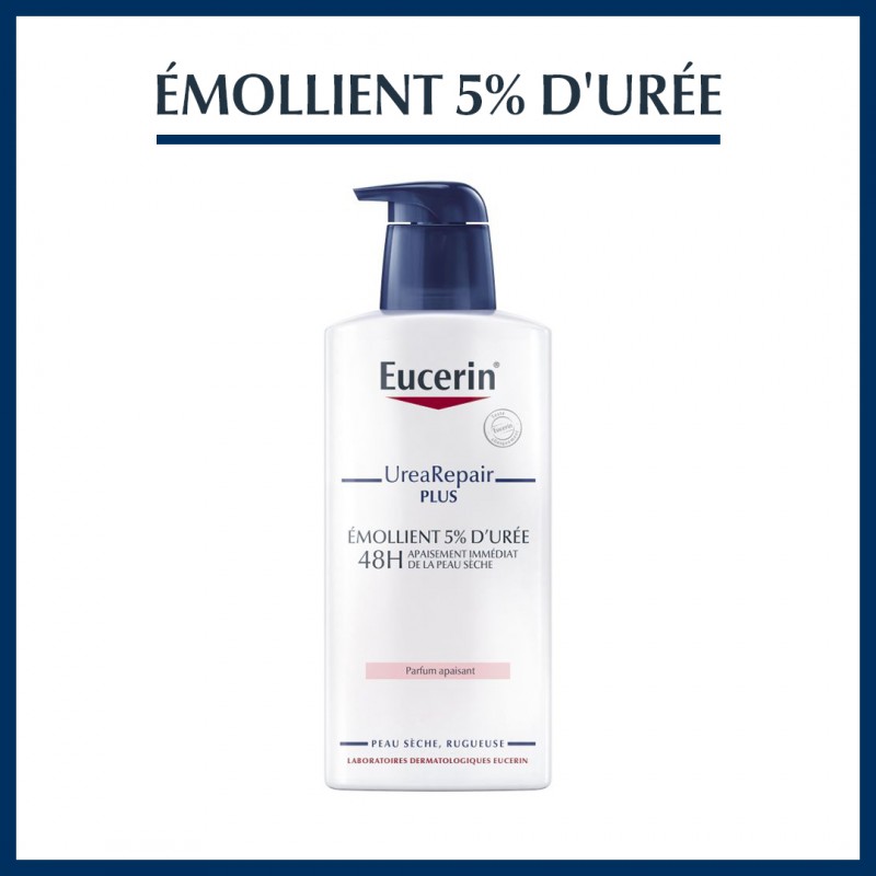 EUCERIN UREAREPAIR EMOLLIENT PLUS 5% D'URÉE 250ML