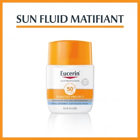 EUCERIN SUN PROTECT Fluide Matifiant spf 50+| 50ML