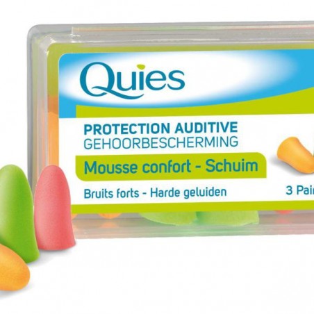 Quies protection auditive en mousse B3