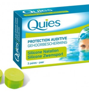 Quies silicone natation adulte B3 paires