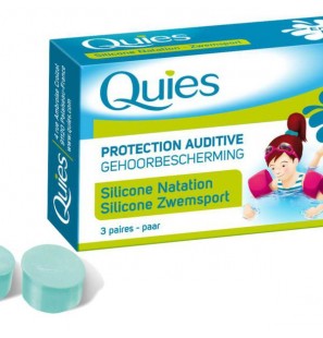 Quies silicone natation enfant B3 paires