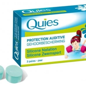Quies silicone natation enfant B3 paires