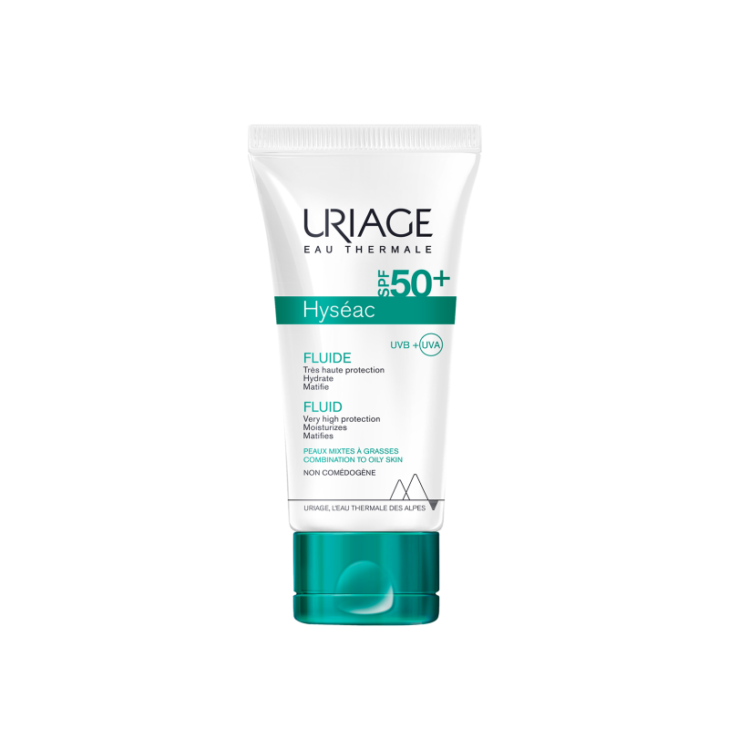 URIAGE HYSEAC fluide spf 50+ | 50 ml URIAGE HYSEAC fluide spf 50+ | 50 ml