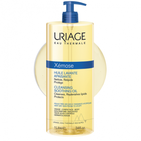 URIAGE XÉMOSE huile lavante apaisante | 1 litre